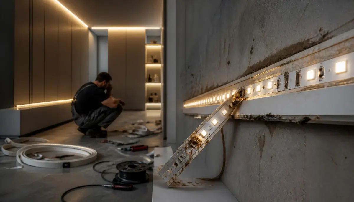Чего не делать при установке LED-лент: топ ошибок