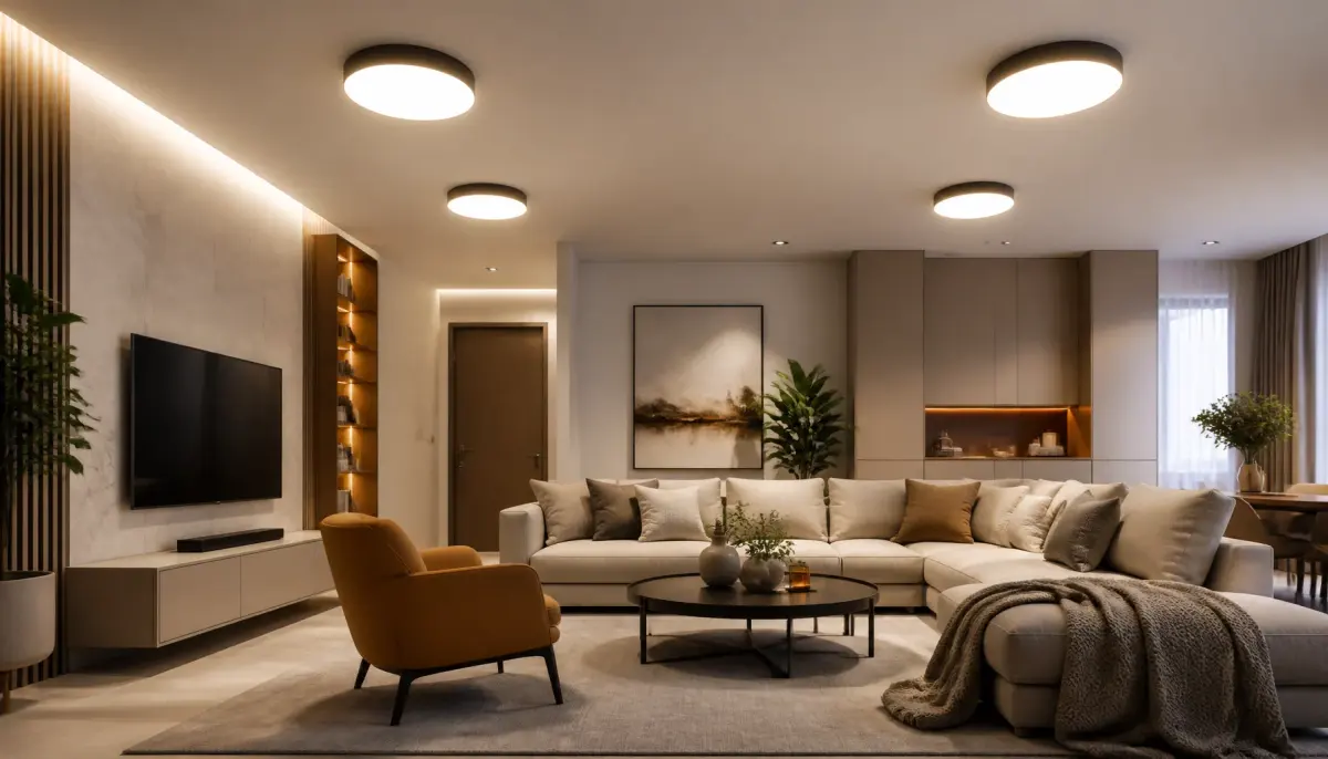 Выбираем накладной LED-светильник для квартиры