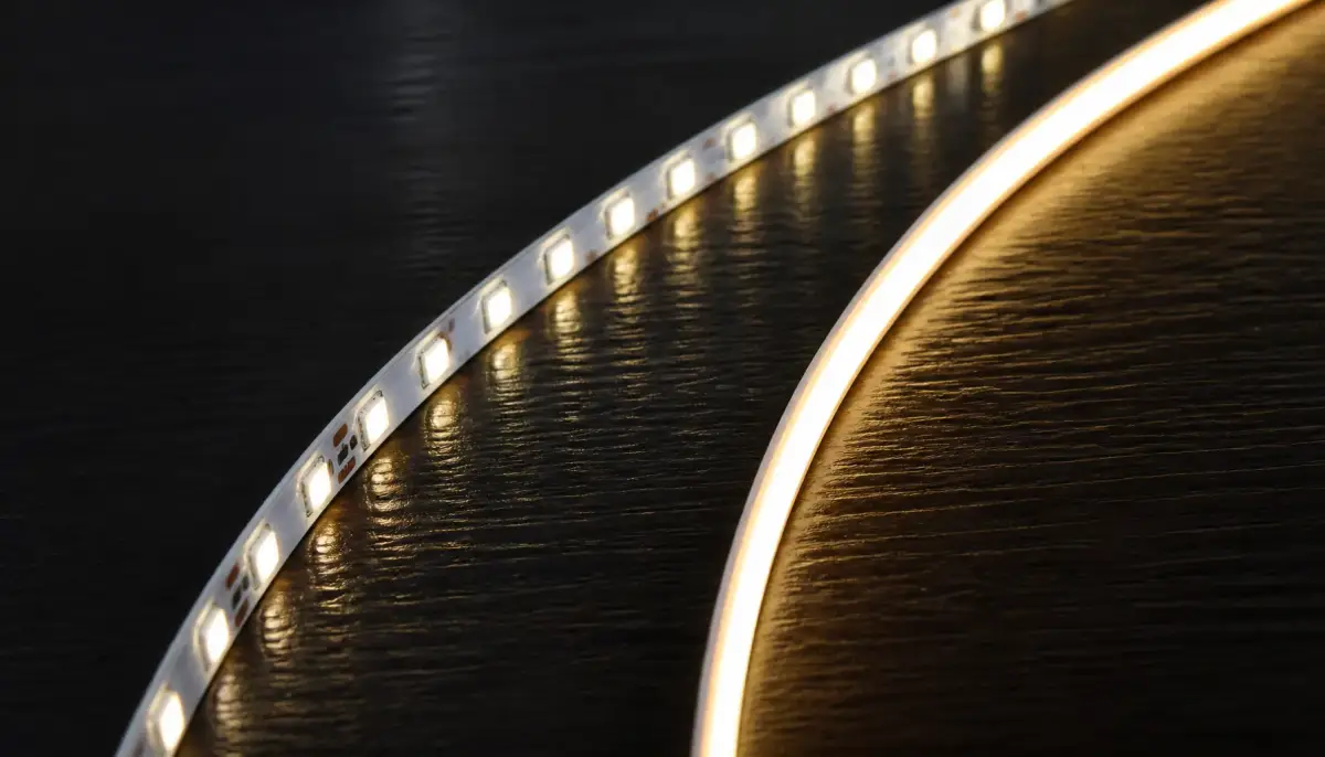 Сравнение SMD и COB LED-ленты