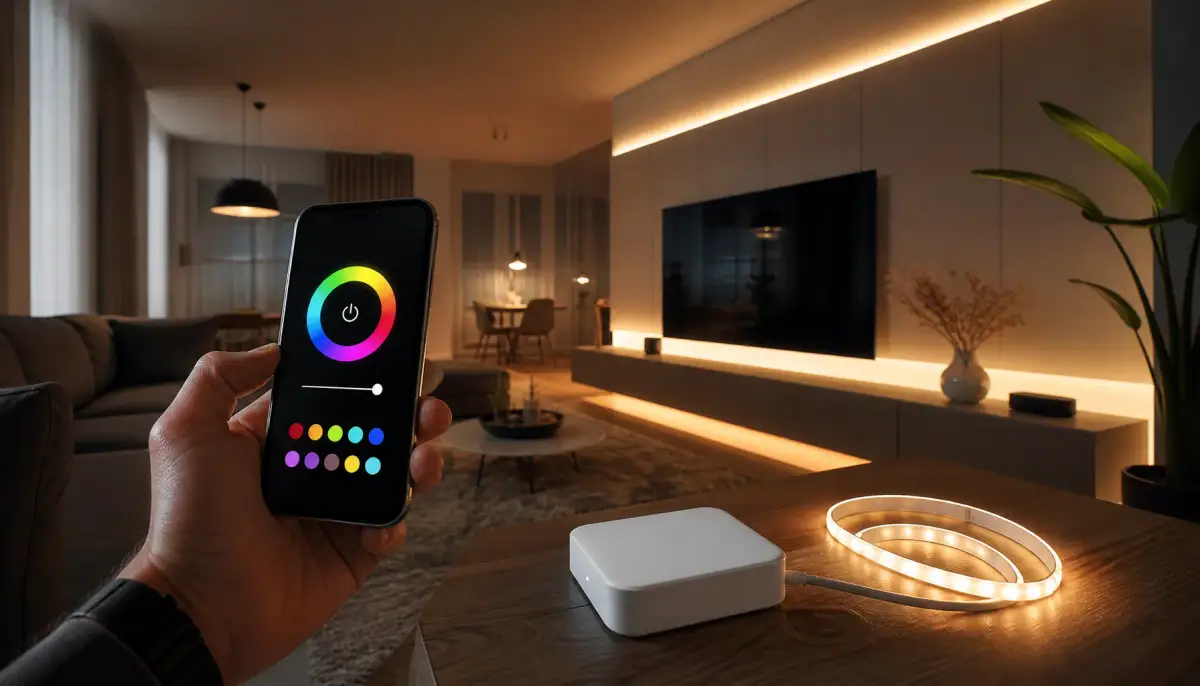 Умный дом с Zigbee-контроллером для LED-ленты