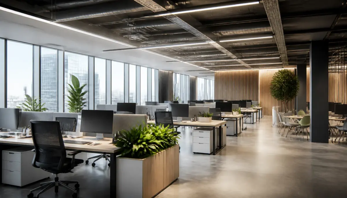 Как выбрать светильники для open space: полное руководство по освещению офиса