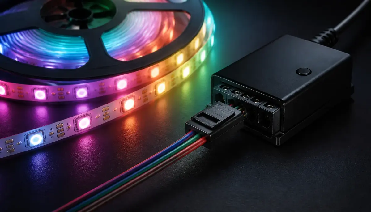 Как подключить RGB-ленту к контроллеру
